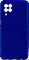 Чехол-накладка Case Coated для Galaxy M32 (синий) - 
