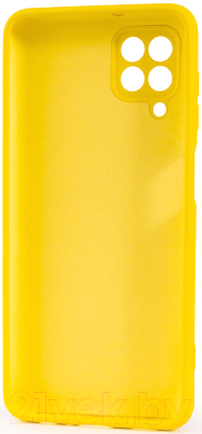 Чехол-накладка Case Coated для Galaxy M32 (желтый)