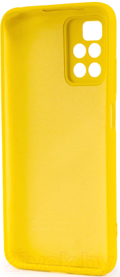 Чехол-накладка Case Coated для Redmi 10 (желтый)
