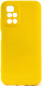 Чехол-накладка Case Coated для Redmi 10 (желтый) - 