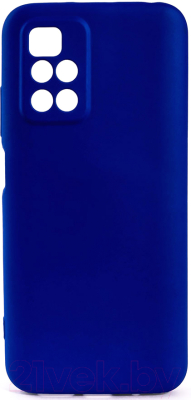 Чехол-накладка Case Coated для Redmi 10 (синий)
