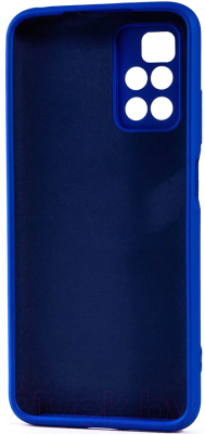 Чехол-накладка Case Coated для Redmi 10 (синий)