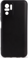 Чехол-накладка Case Coated для Redmi Note 10 (4G)/Redmi Note 10S (черный) - 