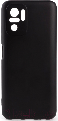 Чехол-накладка Case Coated для Redmi Note 10 (4G)/Redmi Note 10S (черный)