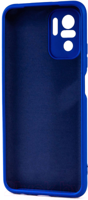 Чехол-накладка Case Coated для Redmi Note 10 (4G)/Redmi Note 10S (синий)