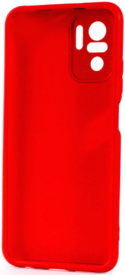 Чехол-накладка Case Coated для Redmi Note 10 (4G)/Redmi Note 10S (красный)