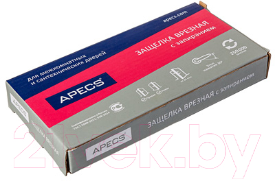 Защелка врезная с фиксацией Apecs 5600-WC-АB (бронза)