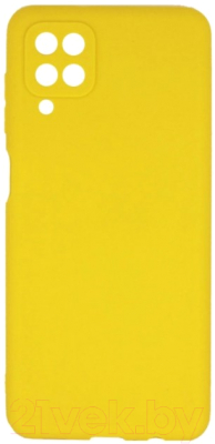 Чехол-накладка Case Cheap Liquid для Galaxy M12 (желтый)