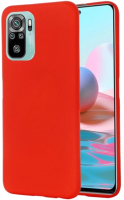 Чехол-накладка Case Cheap Liquid для Redmi Note 10 (4G)/Redmi Note 10S (красный) - 