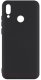 Чехол-накладка Case Matte для Honor 8C (черный, фирменная упаковка) - 