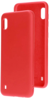Чехол-накладка Case Matte для Galaxy A10 (красный, фирменная упаковка) - 