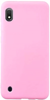 Чехол-накладка Case Matte для Galaxy A10 (розовый) - 