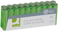 Комплект батареек Q-Connect 1.5 V LR03 ААА / KF10849 (20шт) - 