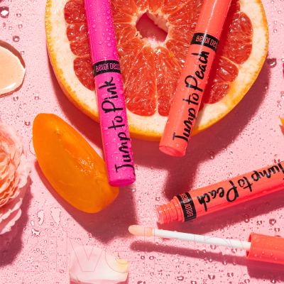 Блеск для губ Belor Design Smart Girl Jump To Peach меняющий цвет