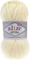 Пряжа для вязания Alize Extra 100% акрил / 01 (220м, молочный) - 