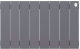 Радиатор биметаллический Royal Thermo PianoForte 300 Silver Satin (8 секций) - 