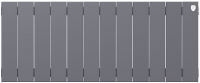 Радиатор биметаллический Royal Thermo PianoForte 300 Silver Satin (12 секций) - 