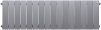 Радиатор биметаллический Royal Thermo PianoForte 300 Silver Satin (16 секций) - 