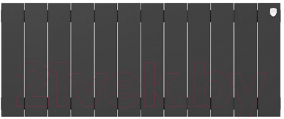 Радиатор биметаллический Royal Thermo PianoForte 300 Noir Sable (12 секций)