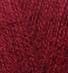 Пряжа для вязания Alize Angora Gold 20% шерсть, 80% акрил / 57 (550м, бордовый)