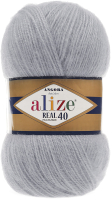 

Пряжа для вязания Alize, Angora real 40 60% акрил, 40% шерсть / 21