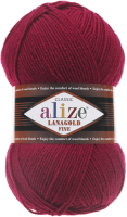 

Пряжа для вязания Alize, Lanagold fine 49% шерсть, 51% акрил / 390