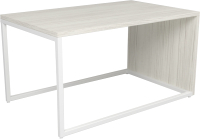 Журнальный столик Дабер 002 / СЖ2.0.1.10 (белый/древесина белая) - 