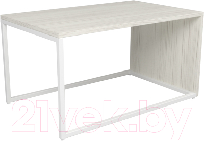 Журнальный столик Дабер 002 / СЖ2.0.1.10 (белый/древесина белая)