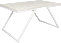 Журнальный столик Дабер 008 / СЖ8.0.1.10 (белый/древесина белая) - 