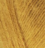 Изображение товара Пряжа для вязания Alize Angora Gold 20% шерсть, 80% акрил / 02 (550м, шафран)