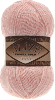

Пряжа для вязания Alize, Angora Gold Simli 75% акрил, 20% шерсть, 5% металлик / 363