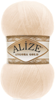 Пряжа для вязания Alize Angora Gold 20% шерсть, 80% акрил / 681 (550м, ярко-персиковый) - 