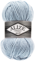 Пряжа для вязания Alize Superlana Maxi 75% акрил, 25% шерсть / 480 (100м, светло-голубой) - 