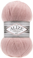 Пряжа для вязания Alize Superlana tig 25% шерсть, 75% акрил / 161 (570м, пудра) - 