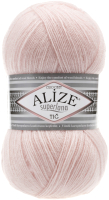 Пряжа для вязания Alize Superlana tig 25% шерсть, 75% акрил / 271 (570м, жемчужно-розовый) - 