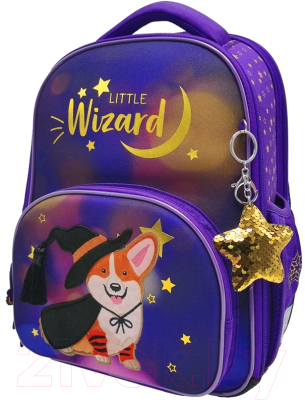 Школьный рюкзак Berlingo Little Wizard / RU06303 (фиолетовый)