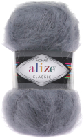 

Пряжа для вязания Alize, Mohair classic 25% мохер, 24% шерсть, 51% акрил / 87