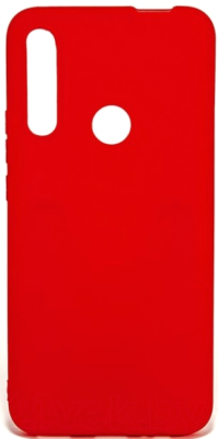 Чехол-накладка Case Matte для Huawei Y9 Prime 2019 (красный)