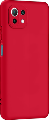 Чехол-накладка Case Matte Lux для Mi 11 Lite (красный) -