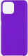 Миниатюра изображения товара Чехол-накладка Case Matte Lux для Mi 11 Lite (фиолетовый/синий)