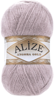 Пряжа для вязания Alize Angora Gold 20% шерсть, 80% акрил / 163 (550м, серая роза) - 
