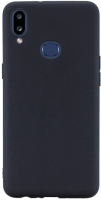Чехол-накладка Case Matte для Galaxy A10s (черный, фирменная упаковка) - 