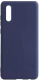 Чехол-накладка Case Matte для Galaxy A30s/A50s/A50 (синий) - 