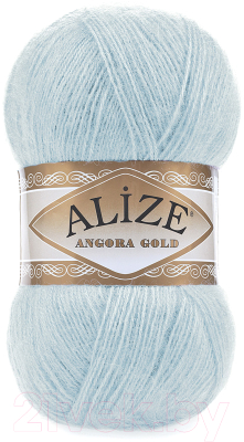 Пряжа для вязания Alize Angora Gold 20% шерсть, 80% акрил / 114 (550м, мята)
