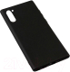Чехол-накладка Case Matte для Galaxy Note 10 (черный, фирменная упаковка) - 