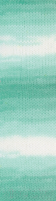 Пряжа для вязания Alize Sekerim bebe batik 100% акрил / 6317 (320м, зеленый)