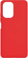 Чехол-накладка Case Matte для Redmi K40/Redmi K40 Pro/Poco F3/Poco F3 Pro (красный) - 