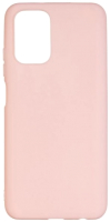 Чехол-накладка Case Matte для Redmi Note 10 (4G)/Redmi Note 10S (светло-розовый) - 