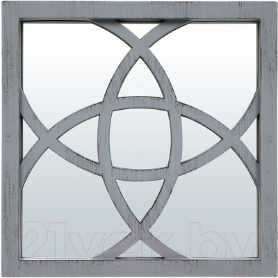 Комплект зеркал декоративных QWERTY Варенна / 74060 (3шт, серый)