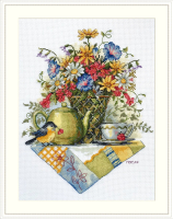 Набор для вышивания Merejka Чай из полевых цветов / K-198 - 